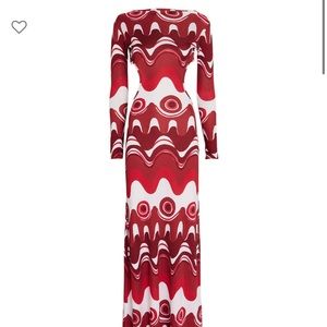 ISO: Cult Gaia Ali gown dress red